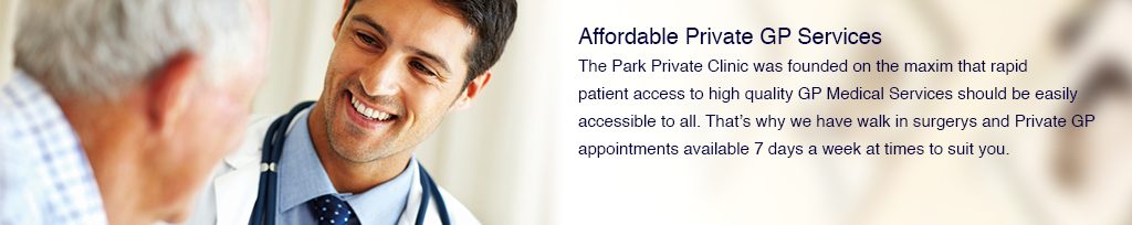 Doctor with patient for affordable GP Services